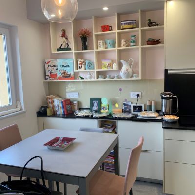 Cuisine avec caissons sur mesure