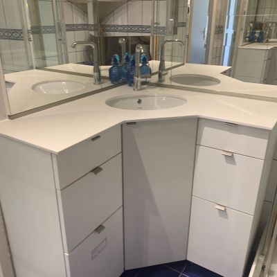 Meuble et plan vasque Salle de Bain